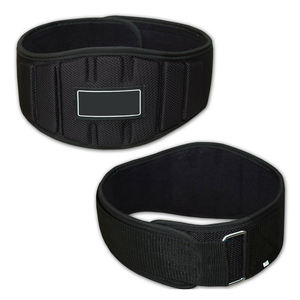 Ceinture en Nylon d'entraînement en néoprène professionnel, couleur noire, unisexe, réglable, Fitness, haltérophilie, entraînement - Product Image 5