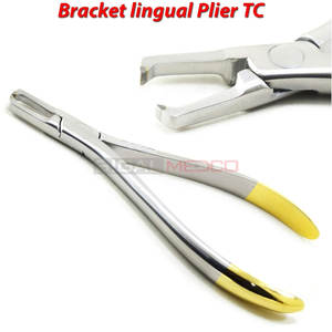 Alicates de utilidad TC Manual profesional para extracción de soporte lingual, aparatos de ortodoncia que forman Dental alemán de acero inoxidable - Product Image 2