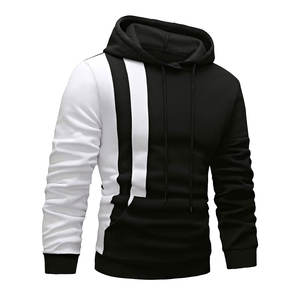 Vente en gros de sweats à capuche pour hommes avec logo et design personnalisés, sweats à capuche urbains en tissu respirant et en coton durable pour hommes - Product Image 2