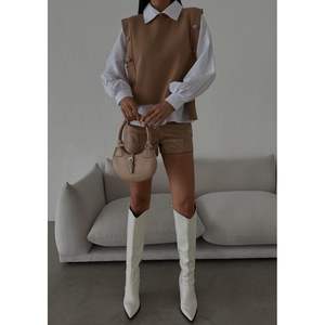 Camisa de Mujer con Detalles Tejidos, Blusa Elegante de Punto - Product Image 1