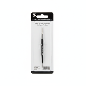 Medical Grade Stainless Steel Surgical <b>Tweezers</b> Precision Fine Tip Forceps - Product Image 5