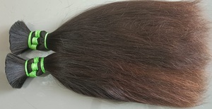 Trame de cheveux indiens Remy Double-Drawn et Single-Drawn Cheveux vierges soyeux et brillants d'un seul donneur - Product Image 3