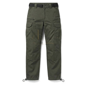 Pantalon cargo tactique homme multi-poches avec fermeture ajustable à la cheville pour entraînement en plein air et vêtements de travail pour hommes - Product Image 5