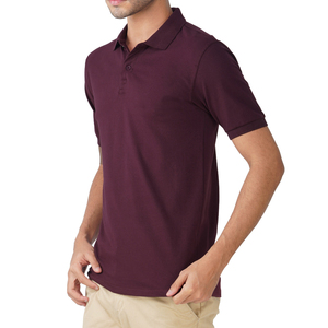 Polo en coton 100% pour homme, coupe moderne et confortable, parfait pour les événements sociaux, avec boutons, idéal pour la vente en gros - Product Image 3