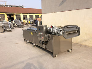 Máquina freidora de Gas completamente automática Industrial, fuente de energía eléctrica de nueva condición para freír patatas fritas, patatas fritas de plátano - Product Image 5