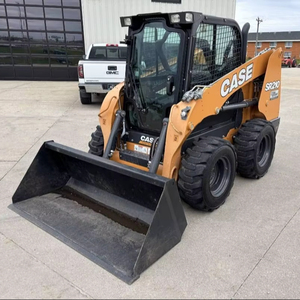 Cargadora Compacta SR210 Más Vendida, Cargadora de Ruedas 4x4 con Capacidad de 2 Toneladas, Motor Diésel de 55kW, Equipo de Construcción y Agricultura - Product Image 1