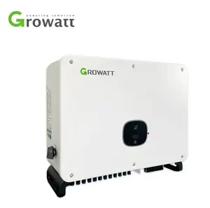 El mejor inversor de red Growatt 40Kw inversor de Sistema Solar trifásico producto fotovoltaico para comercial