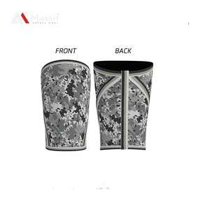 Support de genou de sport de taille personnalisée, Compression de tricot, genouillère de course - Product Image 4