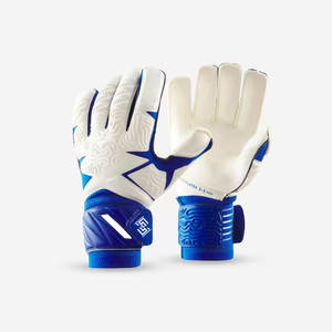 Nouvelles gants de gardien de but de conception professionnelle, haute qualité, antidérapants, fermeture auto-agrippante, protection des doigts, matériau en latex personnalisé - Product Image 1