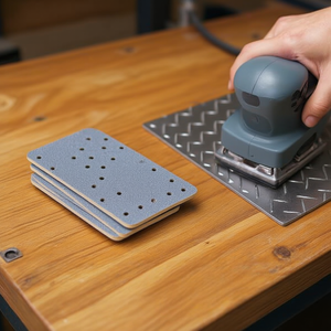 Feuilles de ponçage Stanley 115x280mm avec 14 trous, multipack abrasifs - Product Image 3