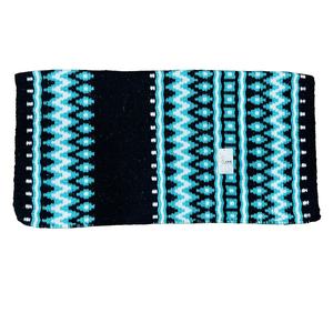 Tapis de selle Western en laine de Nouvelle-Zélande véritable, respectueux de l'environnement et de la performance. - Product Image 1