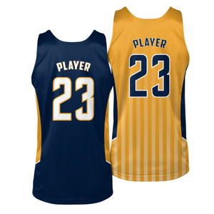 Uniformes de maillot de basket-ball pour hommes et enfants Chemises de sport respirantes à double face Design imprimé Taille pour adultes et enfants - Product Image 2