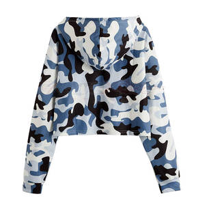 Mujeres Crop Top Hoodies Solid Colors Mujeres Crop Top Hoodies En Stock Ahora | Pakistani Manufactures Best Crop Top Hoodies - Product Image 2