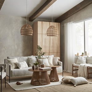 สไตล์เอเชียชนบทวินเทจBohoโคมไฟรอบไม้ไผ่ธรรมชาติหวายโคมไฟโคมไฟไม้ไผ่สําหรับตกแต่งบ้าน - Product Image 5