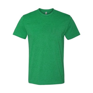 Camiseta para hombre de la mejor calidad, algodón de poliéster liso simple, patrón de altos sólidos en rojo, verde, gris, azul, venta al por mayor - Product Image 5