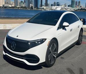 LISTO PARA ENVIAR LHD/RHD 2022 MER-CED-ES-BE-NZ EQS 450+ SEDÁN 329-HP EV BLANCO POLAR - Product Image 1
