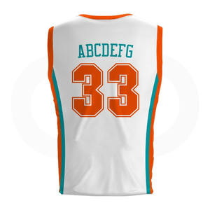 Maillot de basket-ball personnalisé en gros, qualité supérieure, design respirant, meilleur prix, votre propre design bienvenu, 100% polyester - Product Image 6