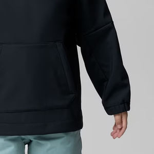 Veste en tissu polyester pour garçons, pull-over, design uni, logo personnalisé, tissu de haute qualité et poches kangourou, pas cher - Product Image 4