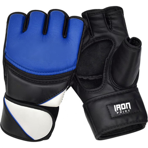 Guantes de cuero MMA hechos a medida con el mejor diseño para gimnasio en casa, boxeo, entrenamiento de lucha, Material de PVC de alta cantidad con punzonado - Product Image 5