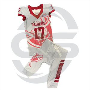 Haute Qualité 100% Polyester Américain Rugby Uniforme Conception Personnalisée Sublimation Football Américain Maillot Court Respirant Plus La Taille - Product Image 6