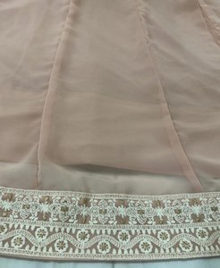 NUEVO ELIGANT STUNNING ETHENIC WEAR MUJER HEAVY BLOOMING VESTIDO DE SEDA ROPA DE BODA - Product Image 5