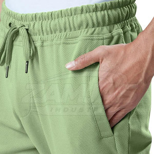 Pantalon de jogging grande taille pour homme, idéal pour l'extérieur, vêtement de sport, 100 % coton lavé - Product Image 3