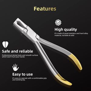 คีมถอดสายเครื่องมือจัดฟันสแตนเลสคีมถอดสายออกเครื่องมือจัดฟัน - Product Image 5