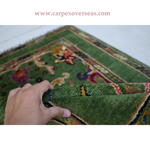 Tapis en laine persane fait main élégant et élégant pour chambre à coucher salon taille personnalisée rembourré et résistant aux taches - Product Image 5