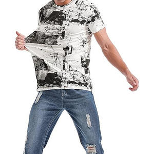 Comfortable <b>Men</b> T-Shirt Quick Dry <b>Men</b> T-Shirt Cotton Polyester T-Shirt for <b>Men</b> made by <b>Dress</b> Sports - Product Image 4