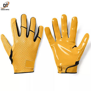 ถุงมืออเมริกันฟุตบอลป้องกันมือ ถุงมืออเมริกันฟุตบอลมาใหม่พร้อมการออกแบบและการพิมพ์ที่กําหนดเอง - Product Image 4