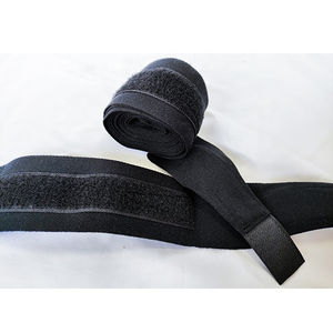 Mejor oferta, correa de soporte de muñeca elástica, muñequeras de gimnasio de neopreno para levantamiento de pesas y Fitness, aplicación de entrenamiento con logotipo personalizado - Product Image 3