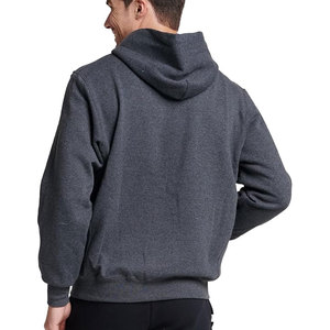 Usine personnalisée Couple surdimensionné épais hiver 100% français éponge coton polaire hommes vêtements sweat personnaliser sweats à capuche - Product Image 5