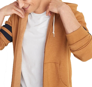Wholesale Price Winter Wholesale 100% High Quality Custom Logo <b>Light</b> Weight Best Men Zipper Men's Hoodies Sweatshirts - Product Image 6
