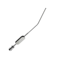 Offre Spéciale – Canule ORL droite manuelle, tube d'aspiration Fraizer, instruments chirurgicaux en acier inoxydable allemand 316L, faits à la main, tailles personnalisées, finition mate
