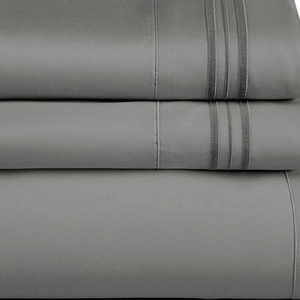 Draps de lit en coton et lin de haute qualité, toutes couleurs, vente en ligne, conception de logo personnalisée, vente chaude - Product Image 6