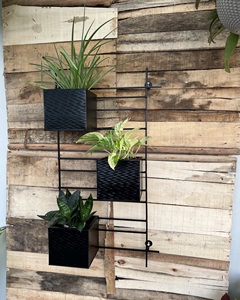 Jardinière murale en métal de luxe design faite à la main, décoration de jardin galvanisée de haute qualité, pot de fleur, vente en gros DECORHAAT - Product Image 4