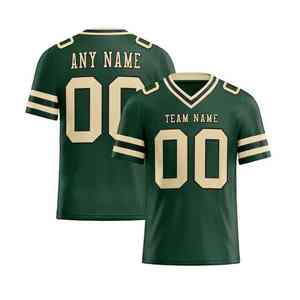 À la mode grande taille maillot de Football américain respirant Polyester maille Rugby uniforme hauts vêtements de Football américain - Product Image 3