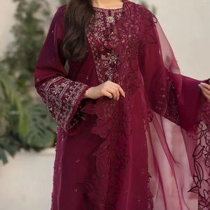 Buteeq Wear más vendido vestido de fiesta Formal sin costuras para mujer nuevo diseñador de longitud Regular Salwar Kameez 2025 - Product Image 1