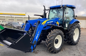 Nuevo Tractor Agrícola Holands Azul 4x4 con Alto Nivel de Seguridad - Product Image 5
