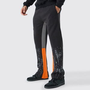 OEM Supplier <b>Mens</b> Basic Flared <b>Trousers</b> High Quality Fabric Custom Waist and Length Options Bulk Wholesale Available - Product Image 1