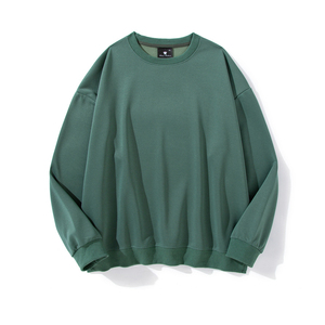 Custom Oversize Crewneck <b>Women</b> Sweatshirts High Quality Plain <b>Fleece</b> Terry Fabric Anti-Shrink Solid <b>Pattern</b> Sweatshirt for <b>Women</b> - Product Image 4