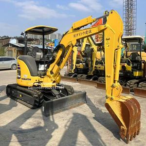 Mini pelleteuse d'occasion Komatsu PC30MR de 3 tonnes avec pompe à engrenages et roulement à moteur américain d'origine-Garantie 1 an - Product Image 2