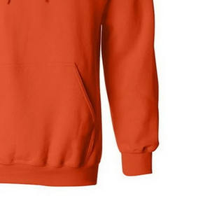 Sweat-shirts à capuche pour hommes coupe classique, respirants, en molleton de coton mélangé épais, diverses couleurs, orange, hiver, broderie 3D - Product Image 6