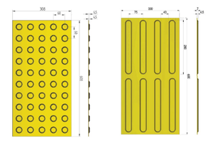 Placa de Braille de Goma ES - Product Image 6