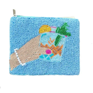 Bolso de Mano Rectangular de Algodón con Cuentas de Cristal con Diseño de Mariposa, Hecho a Mano, Personalizado, con Temática Deportiva, para Fiestas - Product Image 5