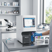 Analyseur d'hématologie automatique à 5 parties Zybio Z50 pour les petits laboratoires et les tests cliniques vétérinaires
