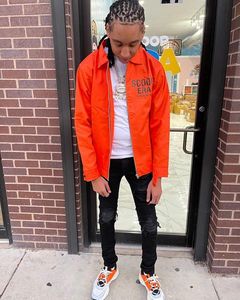 High Quality 100% Cotton <b>Men's</b> <b>Jacket</b> OEM High Street Multi <b>Utility</b> Pockets All Printed Multi Solid Colors for Winter - Product Image 4