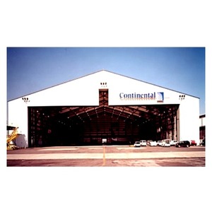 Hangar o Cobertizo Prefabricado Portátil y Económico para Aeronaves, con Estructura de Acero Ligero y Conforme a la Norma ASTM - Product Image 1
