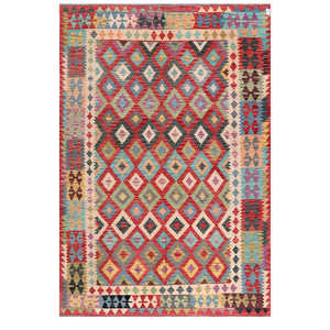 พรมกิลิม ไมมาณา อัฟกานิสถาน ขนาด 294 x 202 ซม. พรมปูพื้นและชุดพรม - Product Image 1