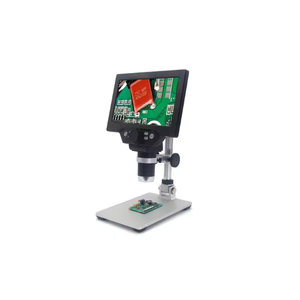 Microscopio electrónico <span class=keywords><strong>Digital</strong></span> <span class=keywords><strong>G1200</strong></span> de 12MP con pantalla LCD de 7 pulgadas, Zoom de 1200x para reparación de placa base PCB, incluye batería de enchufe de EE. UU. - Product Image 1